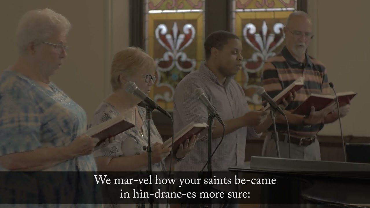Hymns at FPC: 
