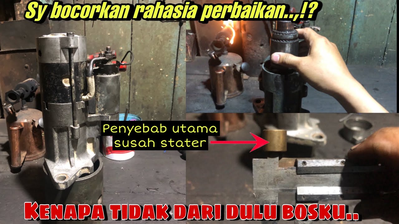 PENYEBAB UTAMA DINAMO STATER COLD DIESEL PS120 BERAT SAAT STAR ⁉️