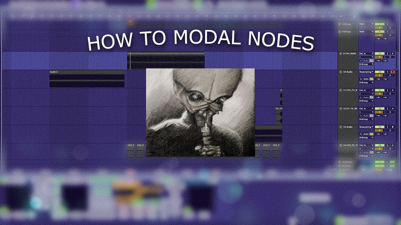 HOW TO MAKE RIDDIM LIKE MODAL NODES