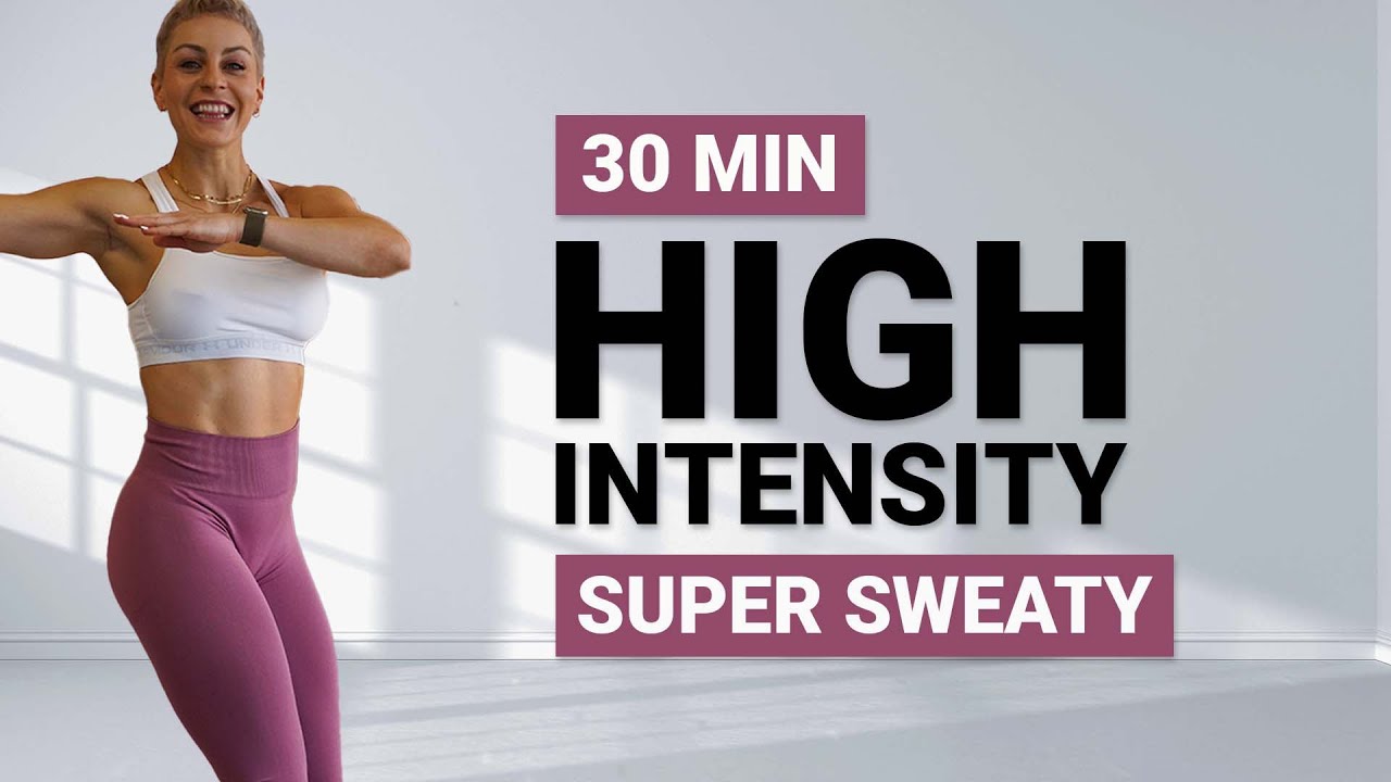 30 MIN FULL BODY HIIT | Cardio Workout | Bodyweight | No Equipment | No Repeat | + Core Finisher