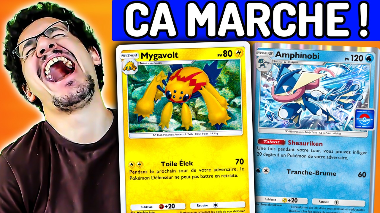 J'AI VRAIMENT JOUÉ CA EN MASTERBALL (et ca marche) ! [Mygavolt / Amphinobi] - Deck Pokemon pocket