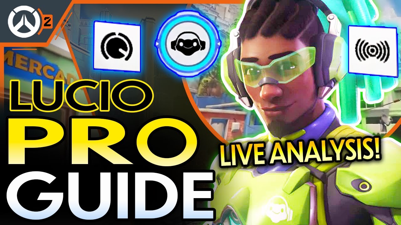 #1 PRO OVERWATCH 2 LUCIO GUIDE - LUCIO GAMEPLAY! - HOW TO PLAY LUCIO + ABILITIES