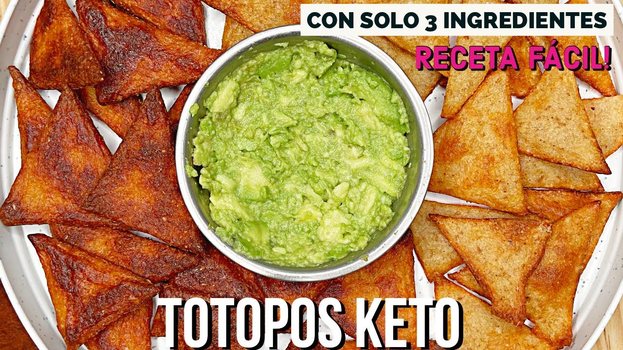 TOTOPOS KETO RECETA FACIL! DIETA KETO