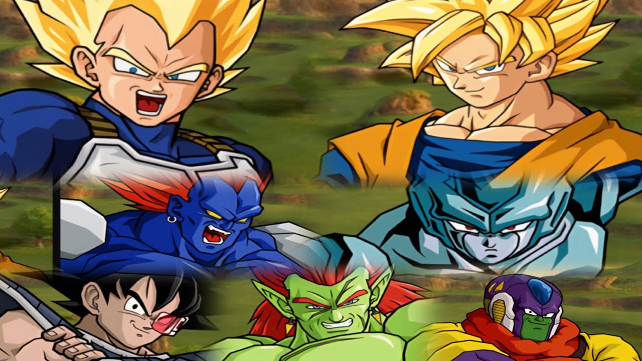 Goku Y Vegeta Vs Villanos De Peliculas DBZTK