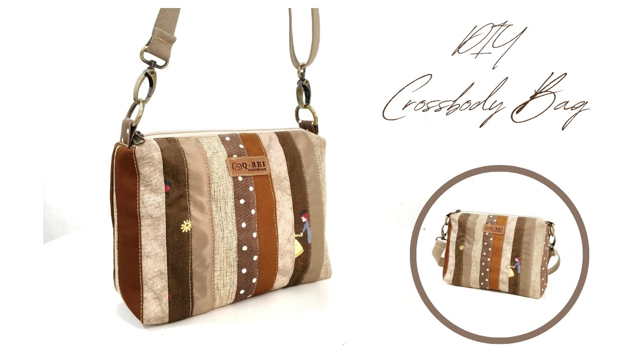 How To Make a Crossbody Bag For Beginners | DIY Crossbody Bag Tutorial