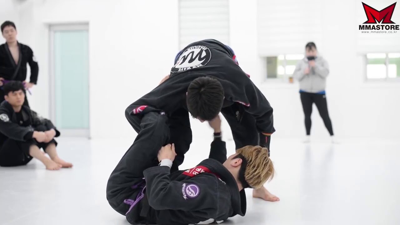 bjj lasso inverted sweep 라쏘 스윕 50/50