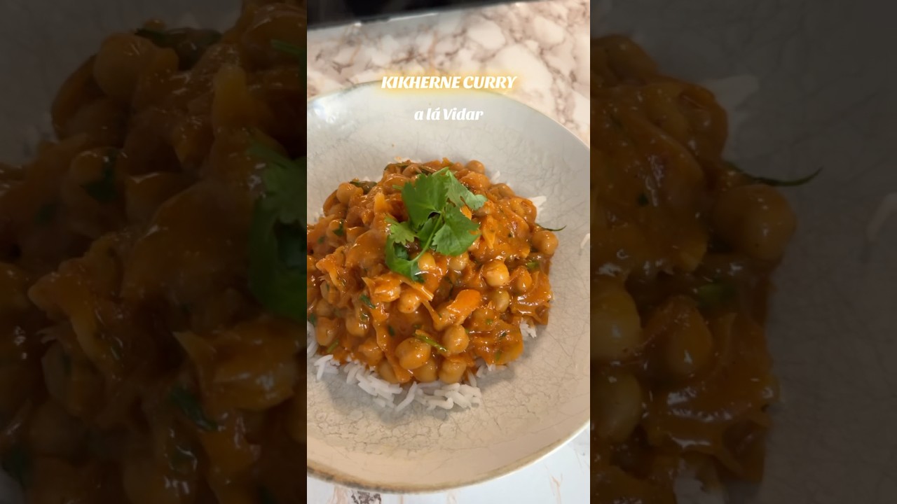 Kikherne curry✨
