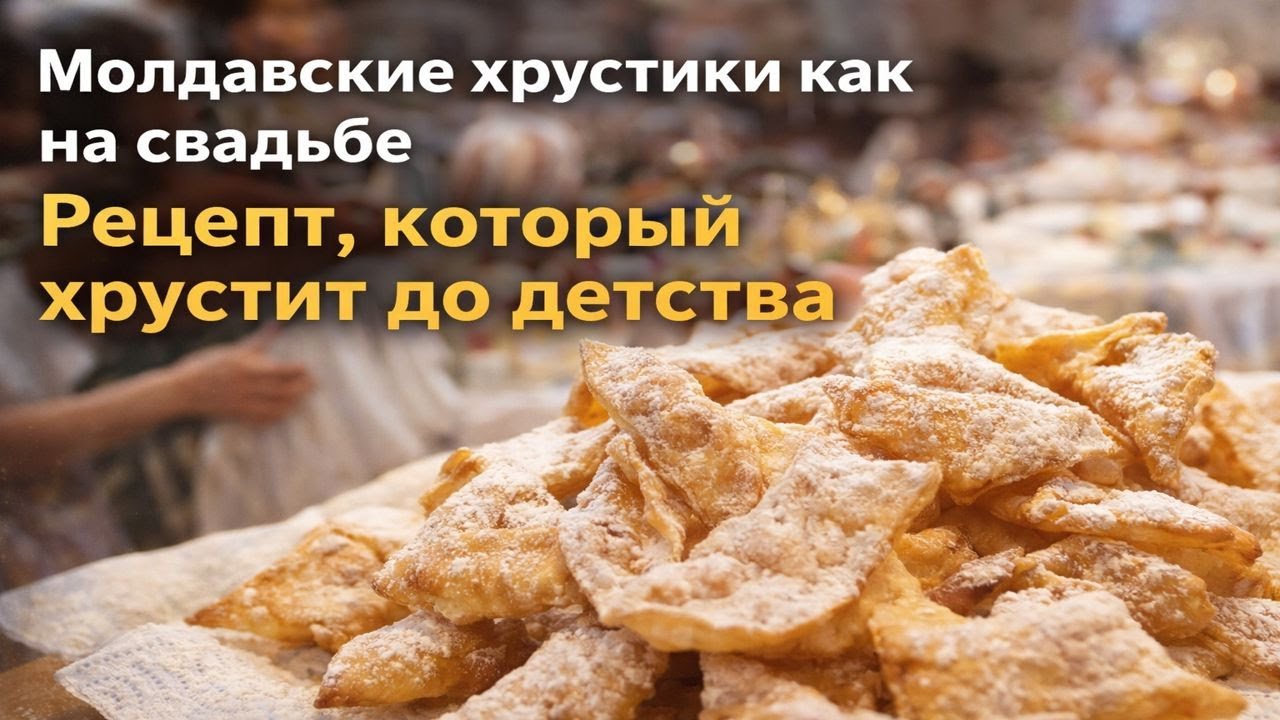 Молдавские хрустики как на свадьбе — рецепт, который хрустит до детства
