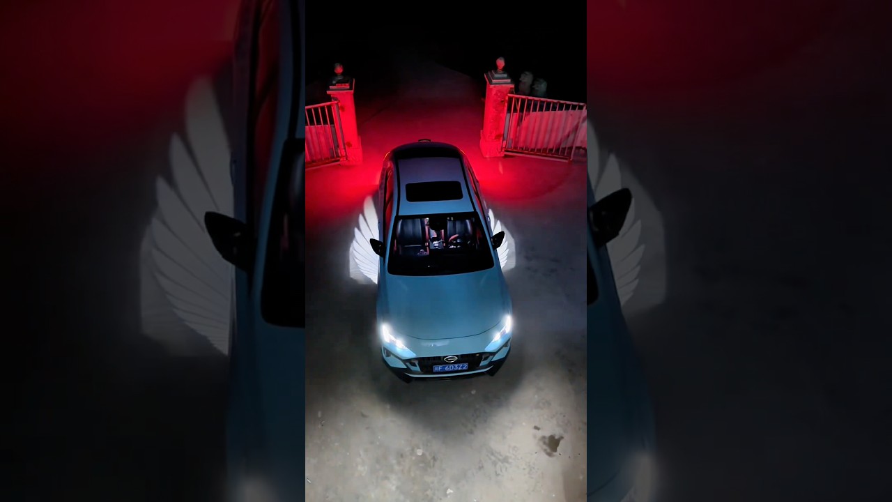Angel wings car lights|Blazexel#cargadgets #caraccessories #carlights #cargoodthing #automobile