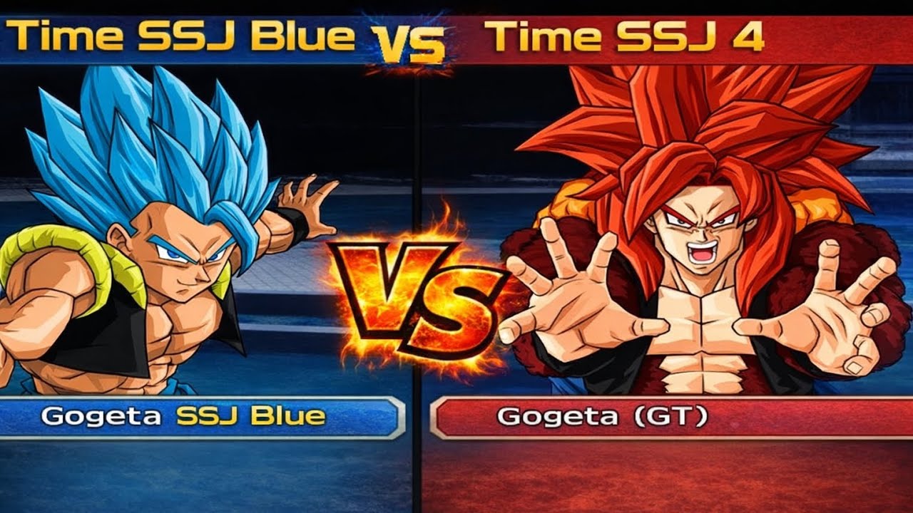 Time SSJ Blue Vs Time SSJ 4 | Dragon Ball Budokai Tenkaichi 4 