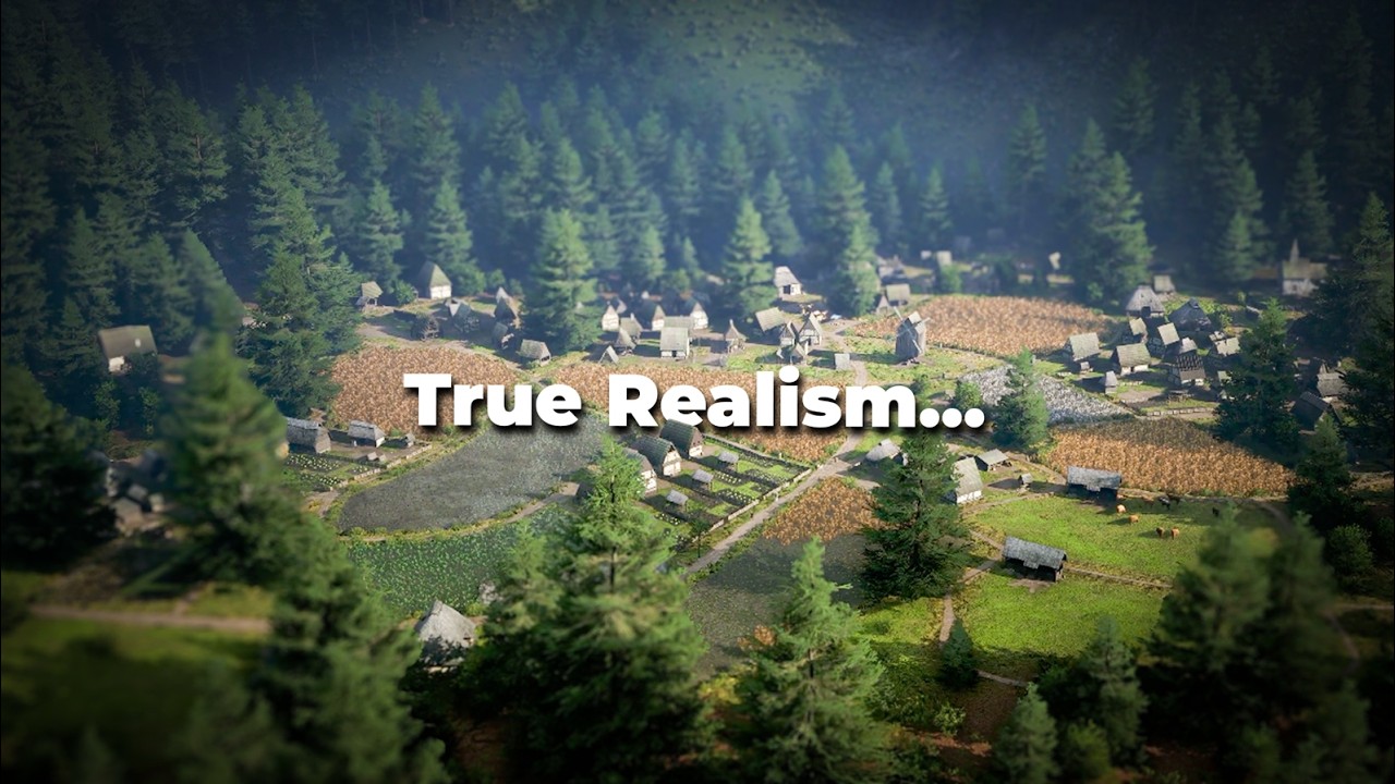 I Built an ULTRA REALISTIC Medieval Village in 'Manor Lords'... (New Update)
