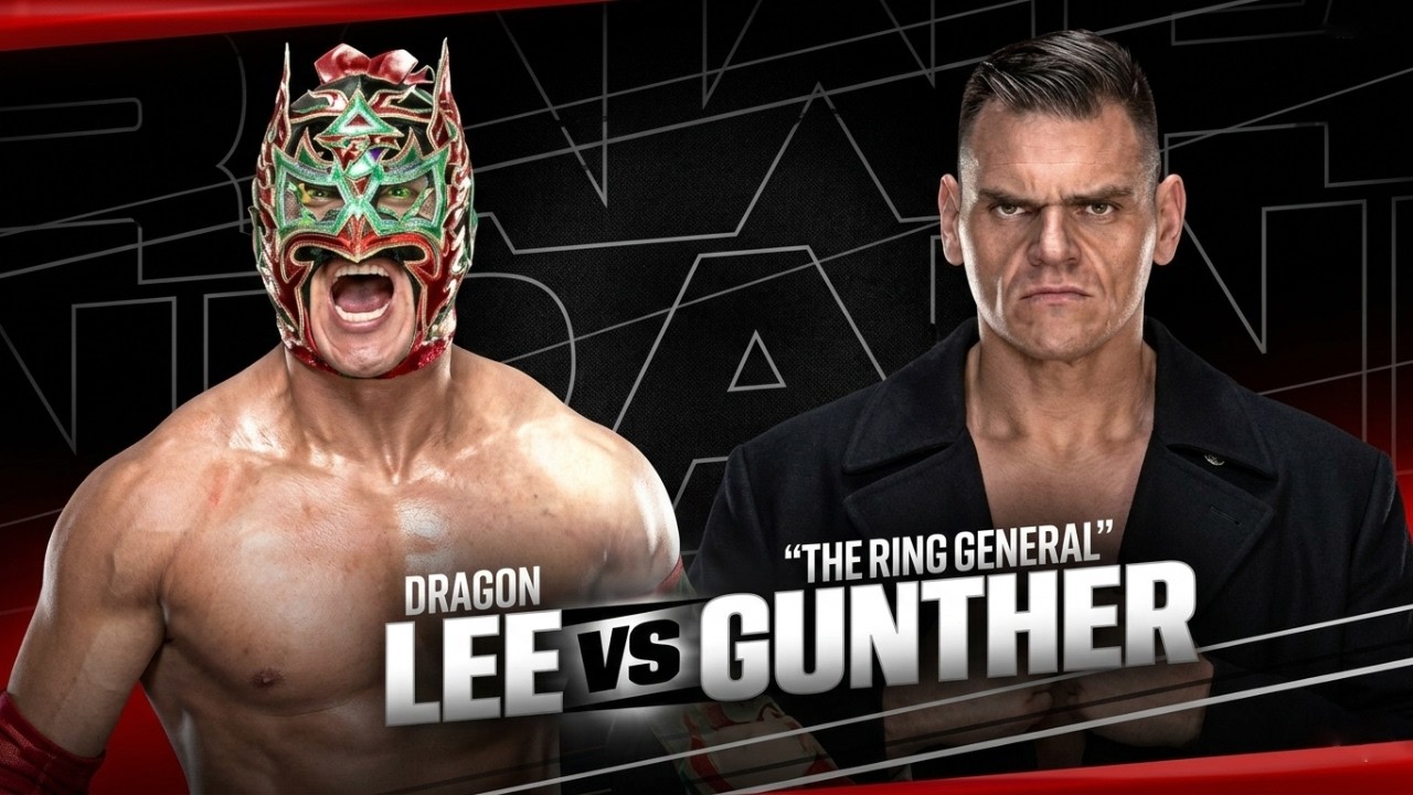 Dragon Lee vs Gunther | SmackDown | WWE 2K25