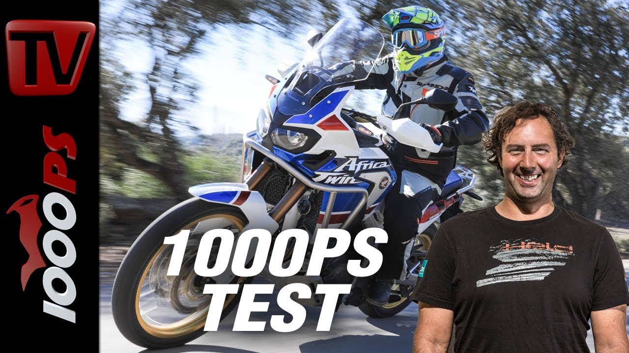 Honda CRF1000L Africa Twin 2018 Adventure Sports Test - 500km Reichweite!