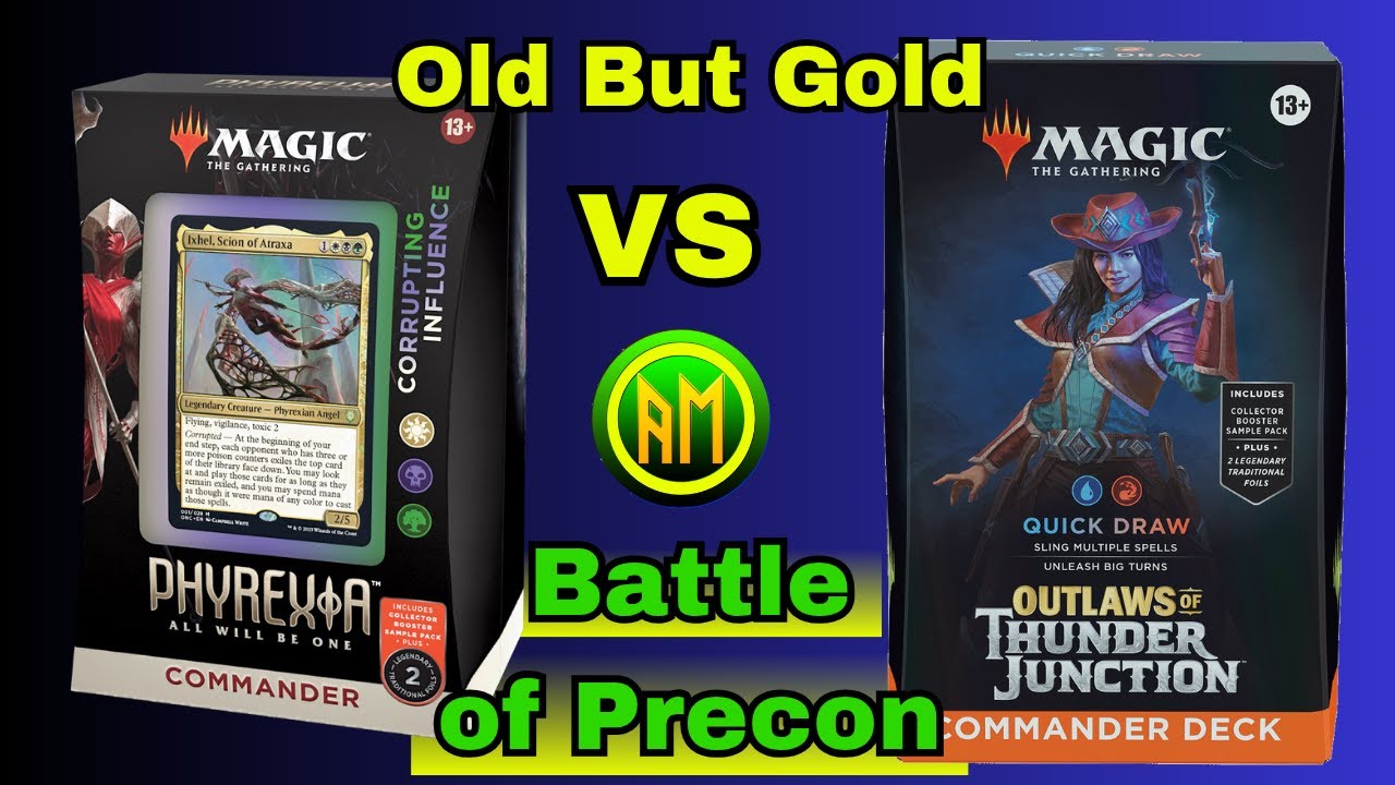 Sfida Commander🔸Influenza Corrotta⚪🟢⚫VS Quick Draw🔵🔴 Battle of Precon ⚔️[MTG ITALIA🇮🇹]