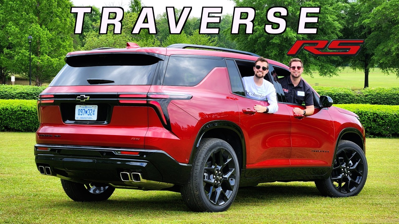 2024 Chevy Traverse RS — так ли хорош в езде этот новый семейный автомобиль, как он выглядит?