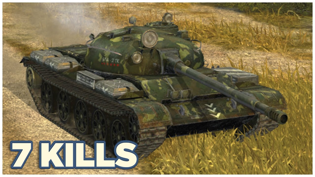 Т-62А • 7.4К УРОНА • 7 ФРАГОВ • WoT Blitz