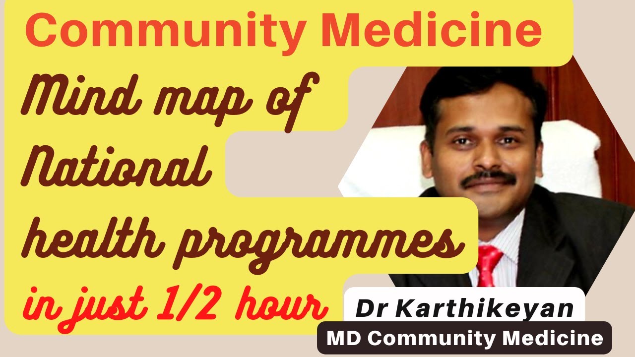 How to answer National Health Programme? | community medicine psm | PART 2