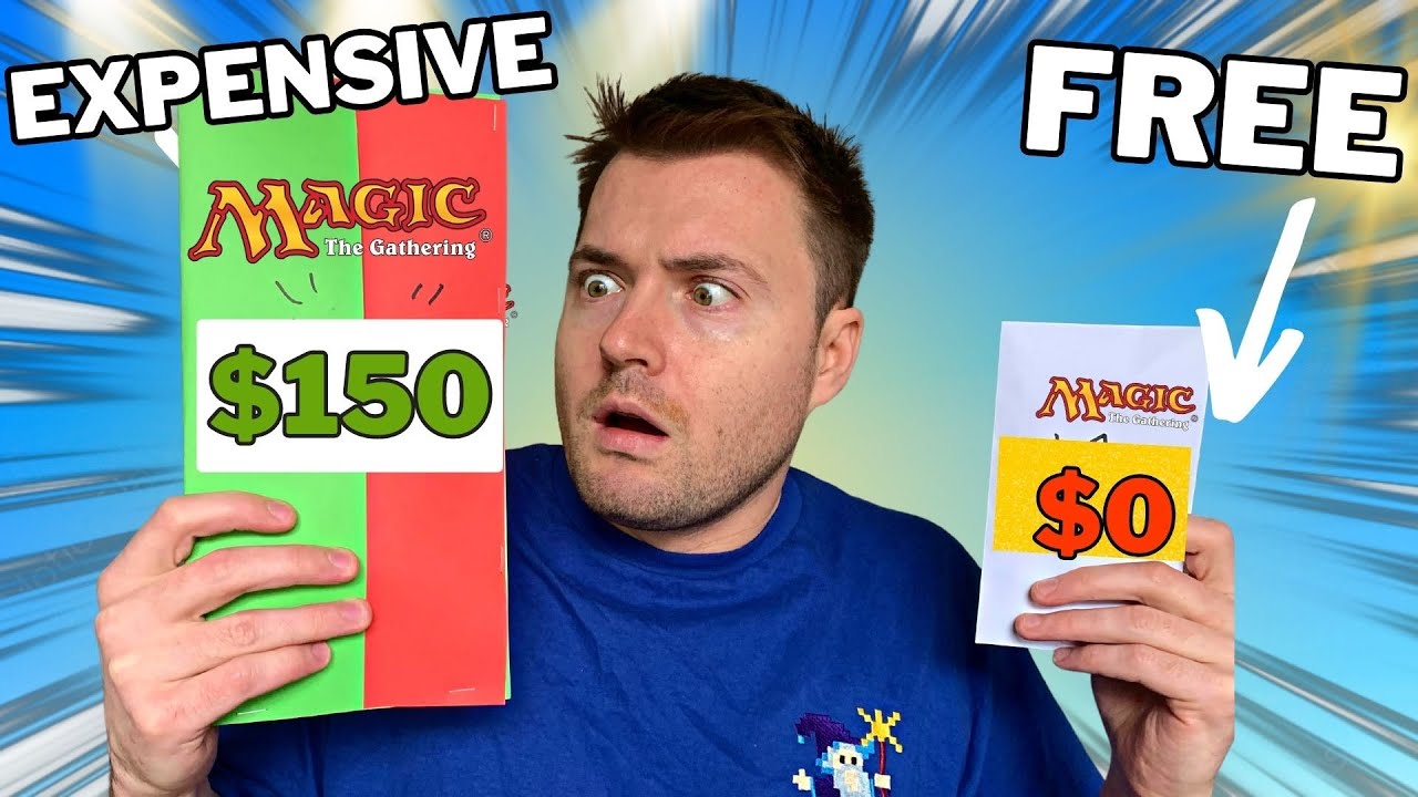 Free vs $150 Magic: The Gathering Booster Pack