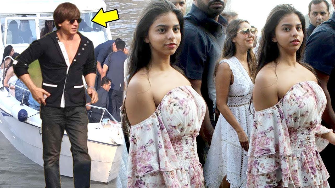 SRK's HOT Daughter Suhana Khan & Bollywood Celebs Returning From Alibaug After Birthday Party