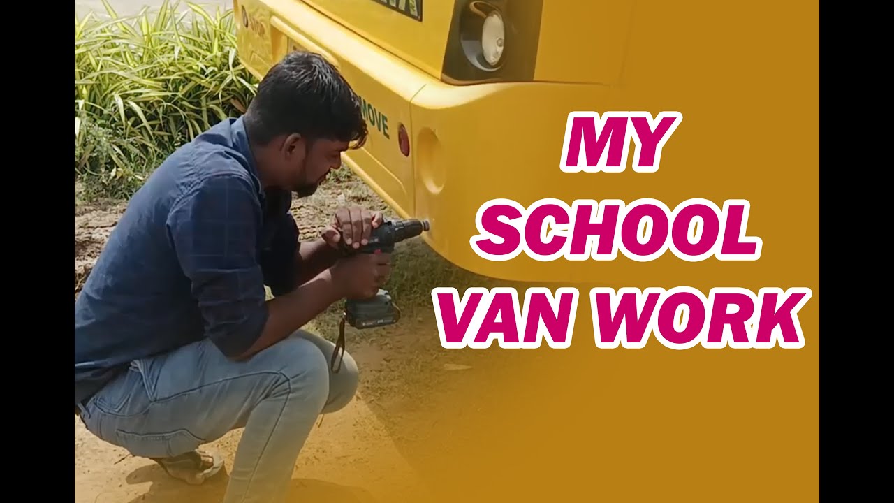 school van bus reverse camera fitting