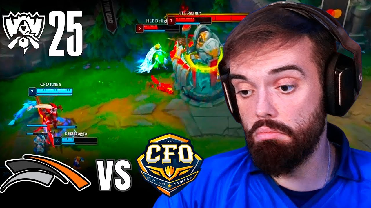 OSTRAS CONTRA EL SUPERTEAM COREANO - CFO vs HLE - WORLDS 2025