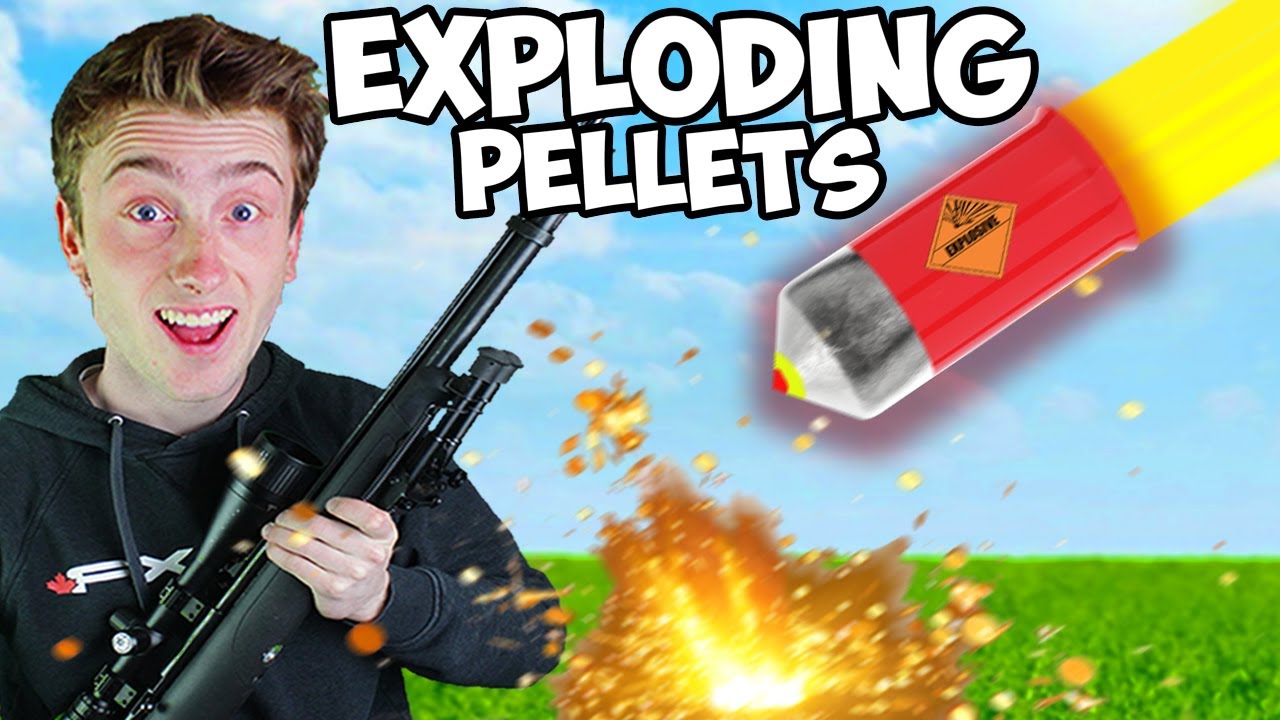Homemade Exploding Airgun Tracer Pellets | Air Rifle Air Pistol Explosive Tracer Pellets for Airgun