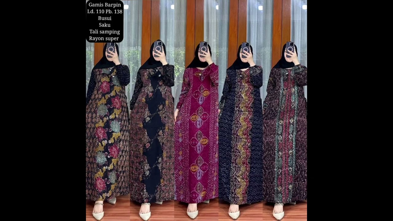 Gamis cap malaman adem nyaman di pakai murah tapi ga murahan pastinya bisa cod 0822 2668 2891 