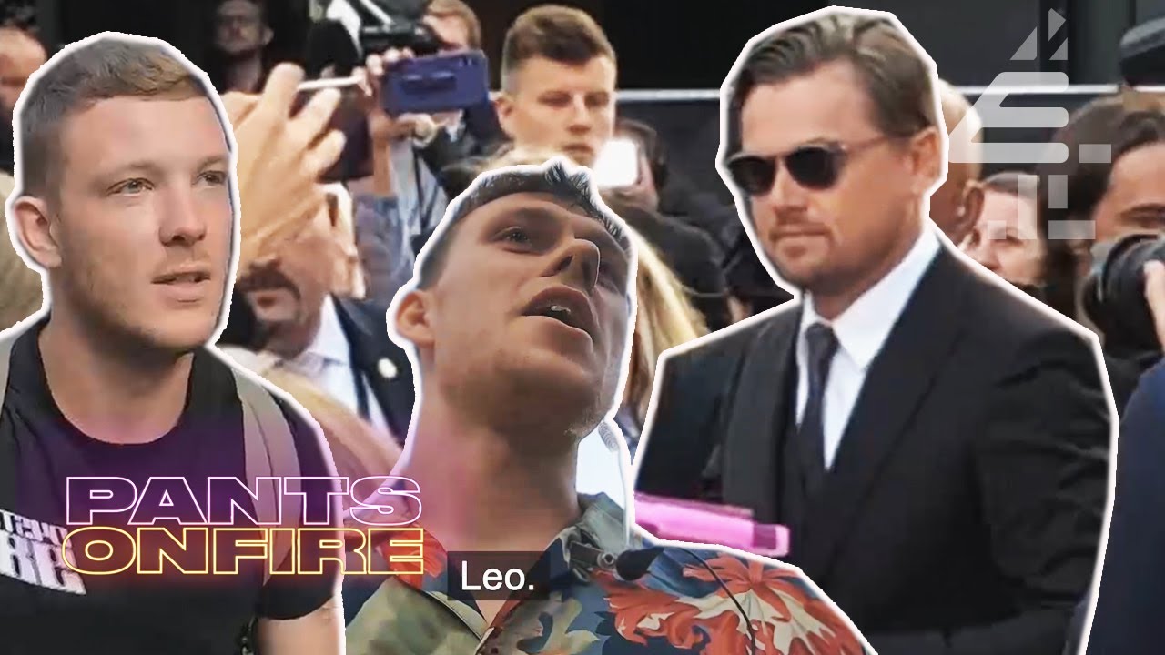 Giving Leonardo DiCaprio a Bear Hug - Will Zac and Jay Succeed?? | Pants on Fire