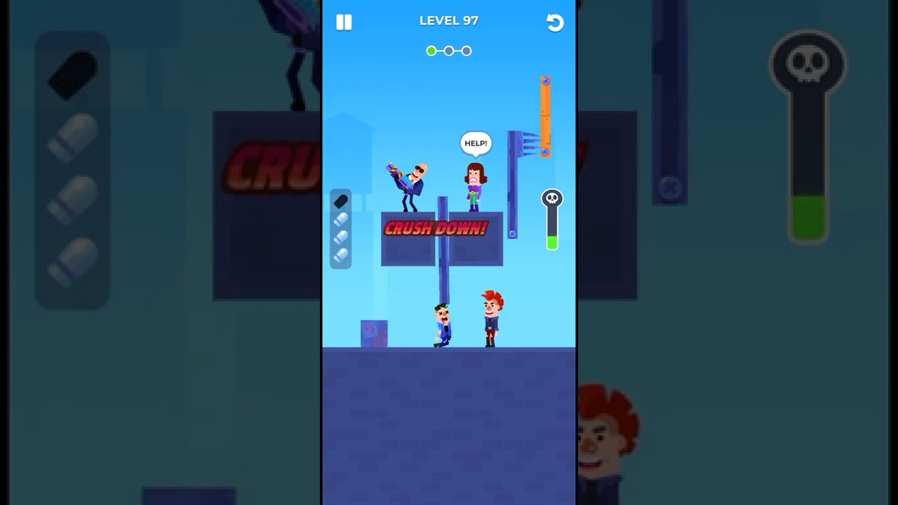 HITMASTERS SHOTGUN LEVEL 97 GAMEPLAY WALKTHROUGH #gaming #SHORTS #POPULAR