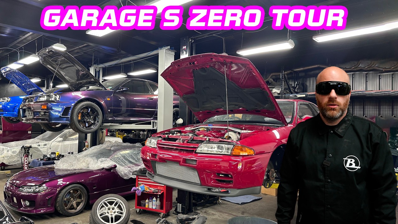 Экскурсия по мастерской Garage S Zero с Томми Ф.Йеа — специалистом по GT-R