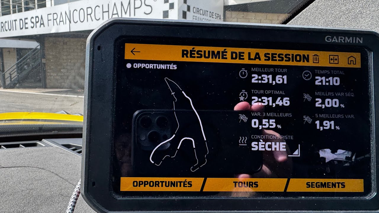 Bestlap Spa Francorchamps 2:31,61 Porsche 992 GT3RS