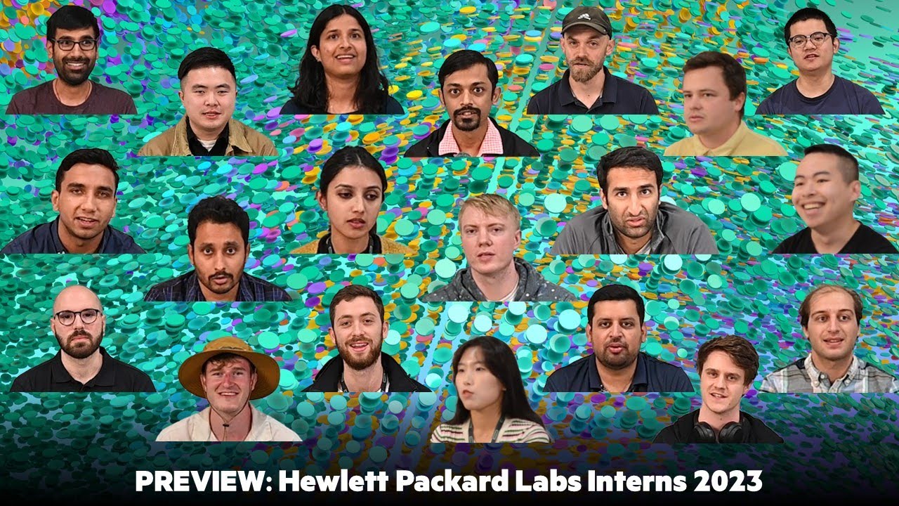 PREVIEW: Hewlett Packard Labs Interns 2023