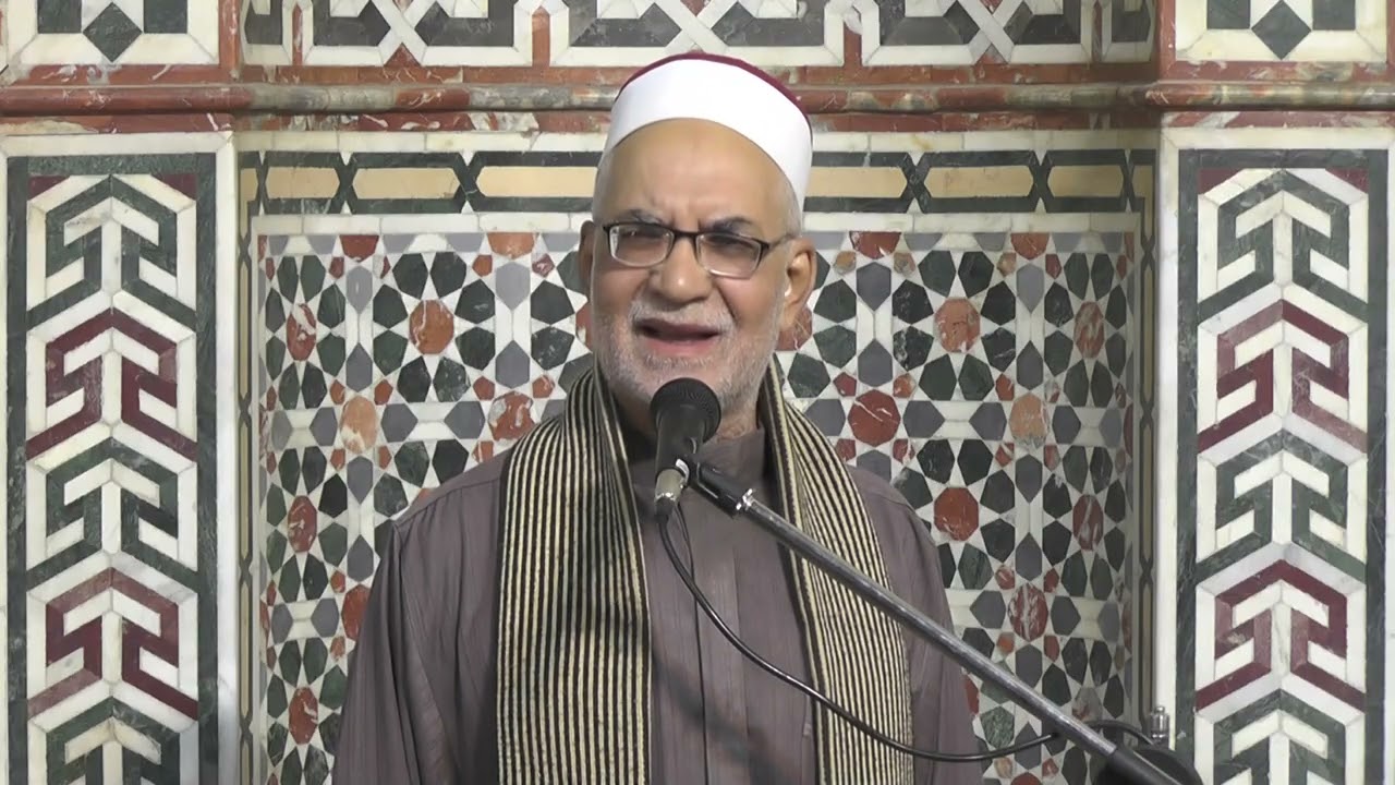 تواشيح فجر 16 رمضان لفضيلة الشيخ جمال ابو حربة الخلوتي بمسجد المستشفي
