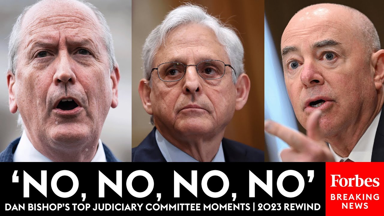 Dan Bishop Tees Off On Top Biden Officials Over 'Excuses' To The Judiciary Committee | 2023 Rewind