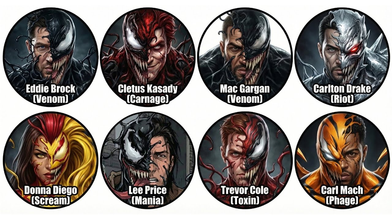 Every Symbiote Host EXPLAINED in Detail