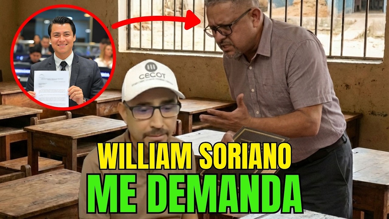 DIPUTADO WILLIAM SORIANO ME DEMANDARA.