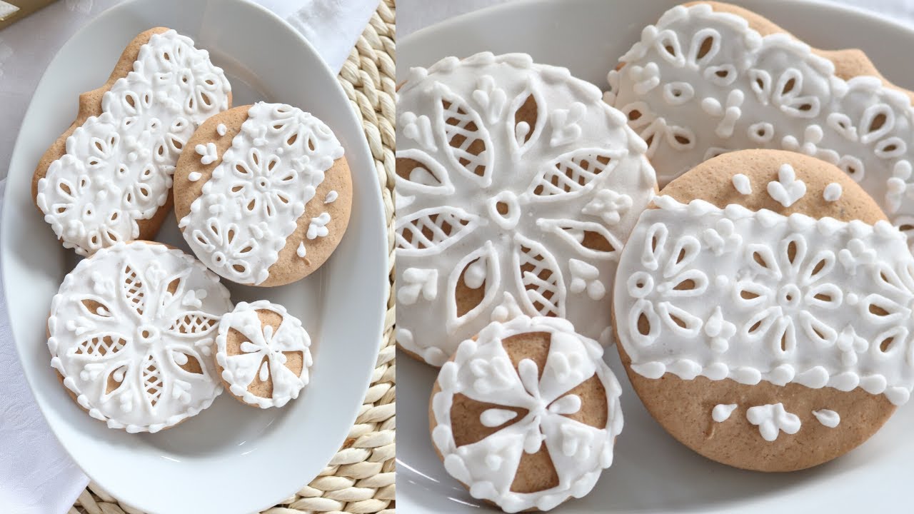 How to make eyelet lace cookies