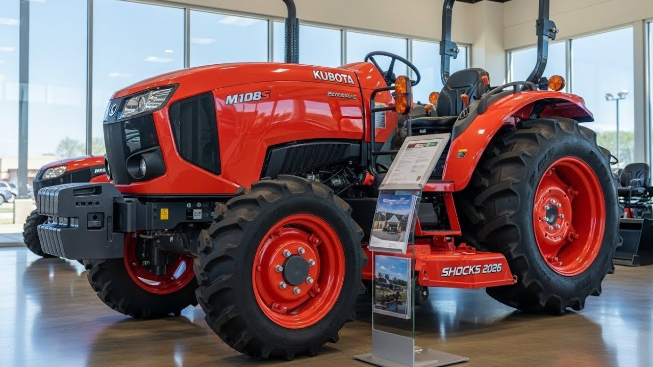 2026 Kubota M108S SHOCKS Just Changed Farming Forever – Speed, Power & Price Revealed