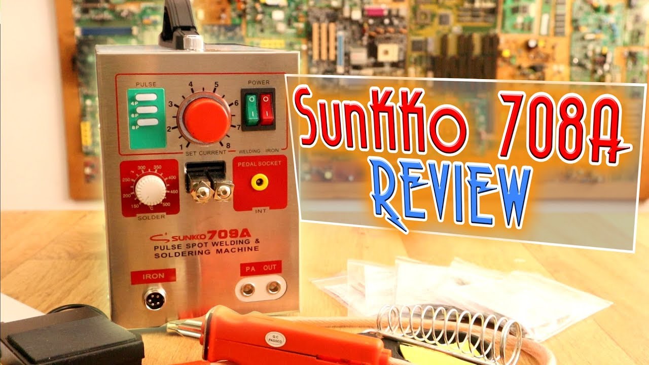SunKKo 708A spot welder review