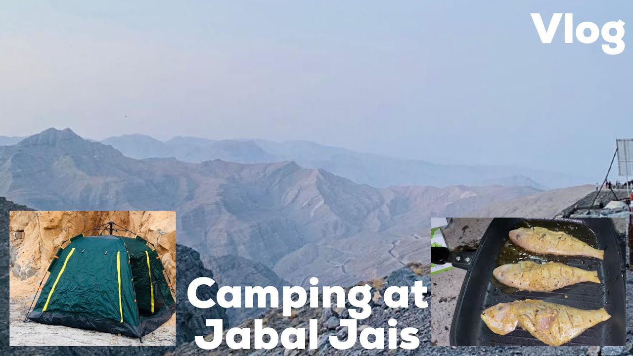 CAMPING ON TOP OF UAE⛺️ || jabal Jais || jasnas spices