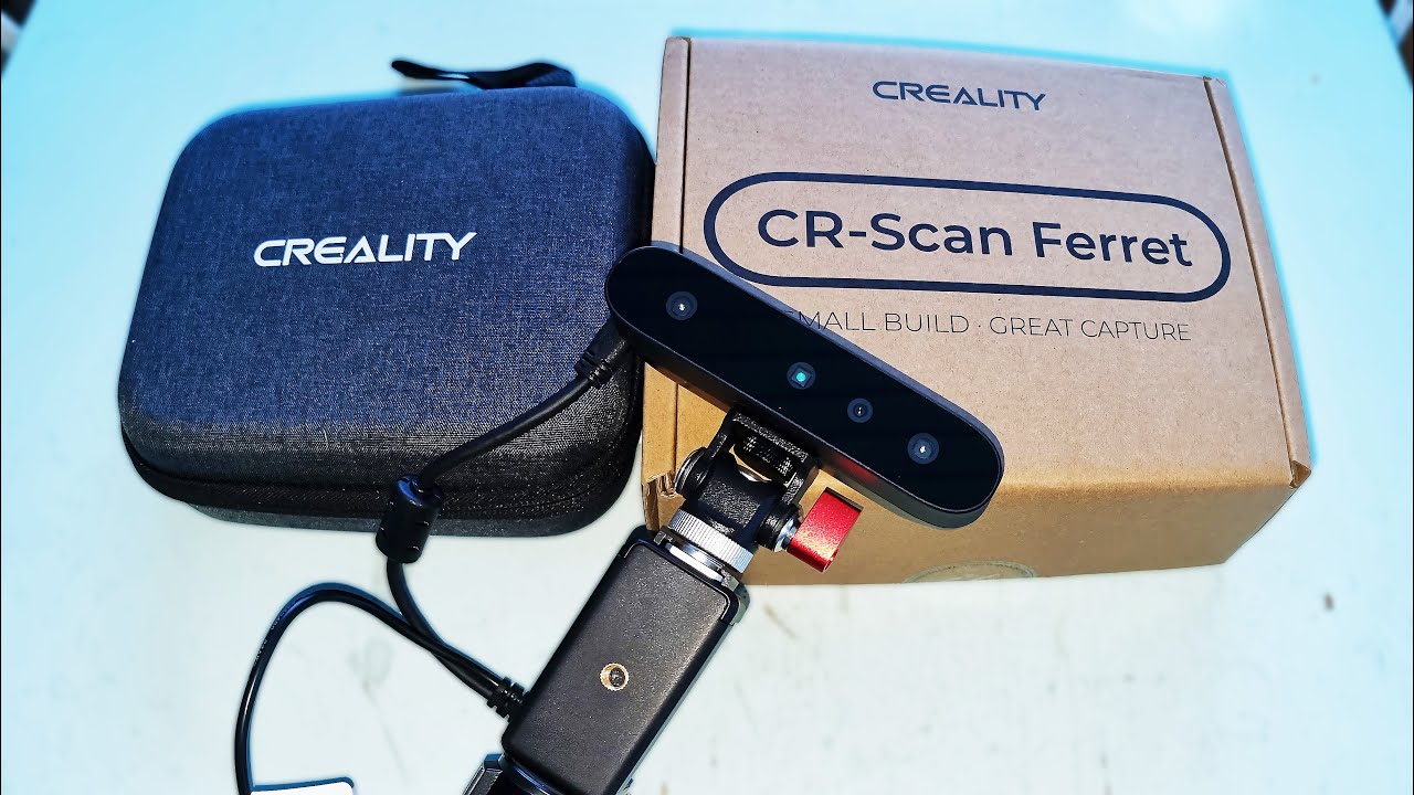 Testissä 3D Skanneri Creality CR-Scan Ferret