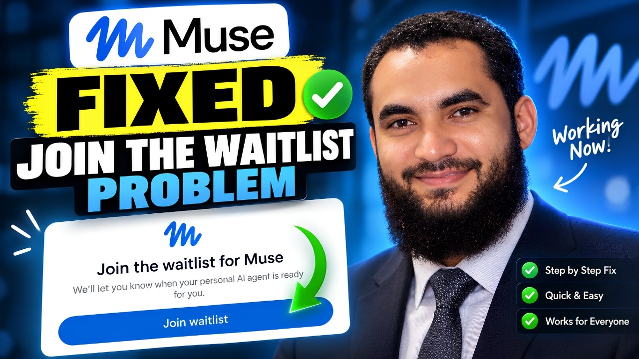Muse AI Waitlist Problem SOLVED! Get Access + 1B Tokens