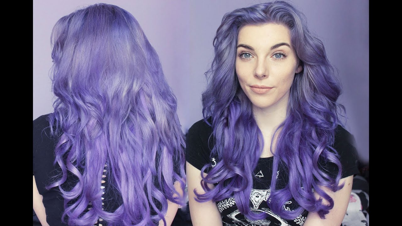 HAARE LILA TÖNEN (auswaschbar) mit Directions + Extensions