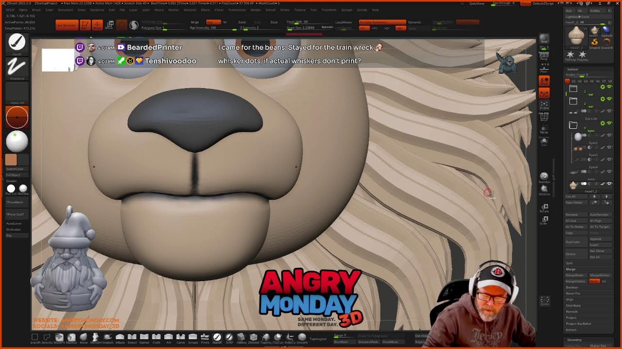 Ep 4 2026 | Magnetic Personality 3D art for 3D Printing with @ThereUnderneath