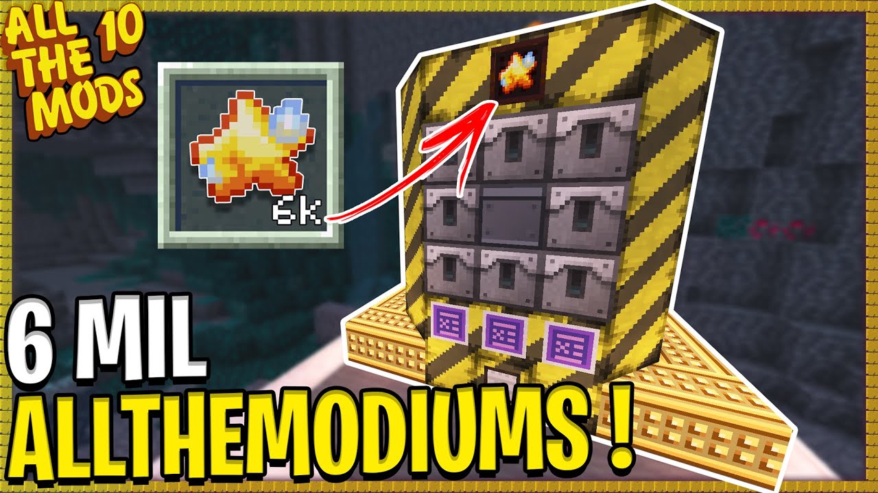 FARM DE ALLTHEMODIUM INFINITA E TODOS OS TEMPLATES ! ATM 10 Minecraft Modpack #11