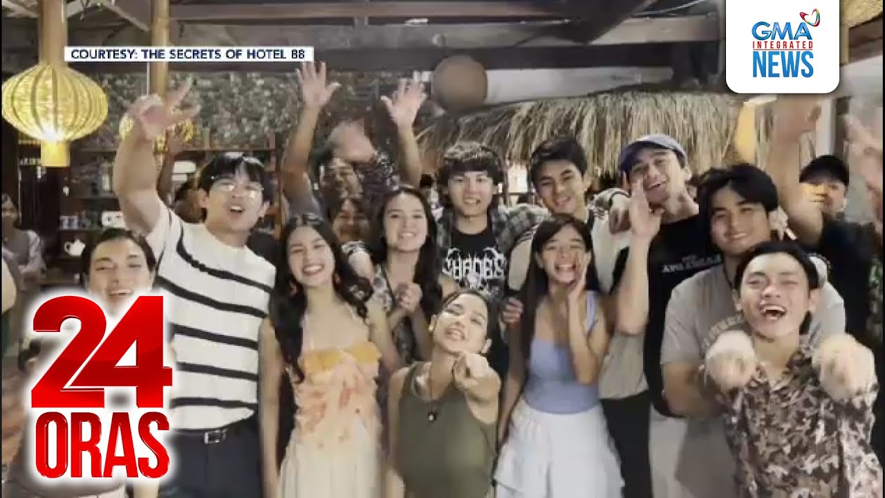 ‘The Secrets of Hotel 88’ cast, na-senti sa pagtatapos ng lock-in taping sa Puerto Galera | 24 Oras
