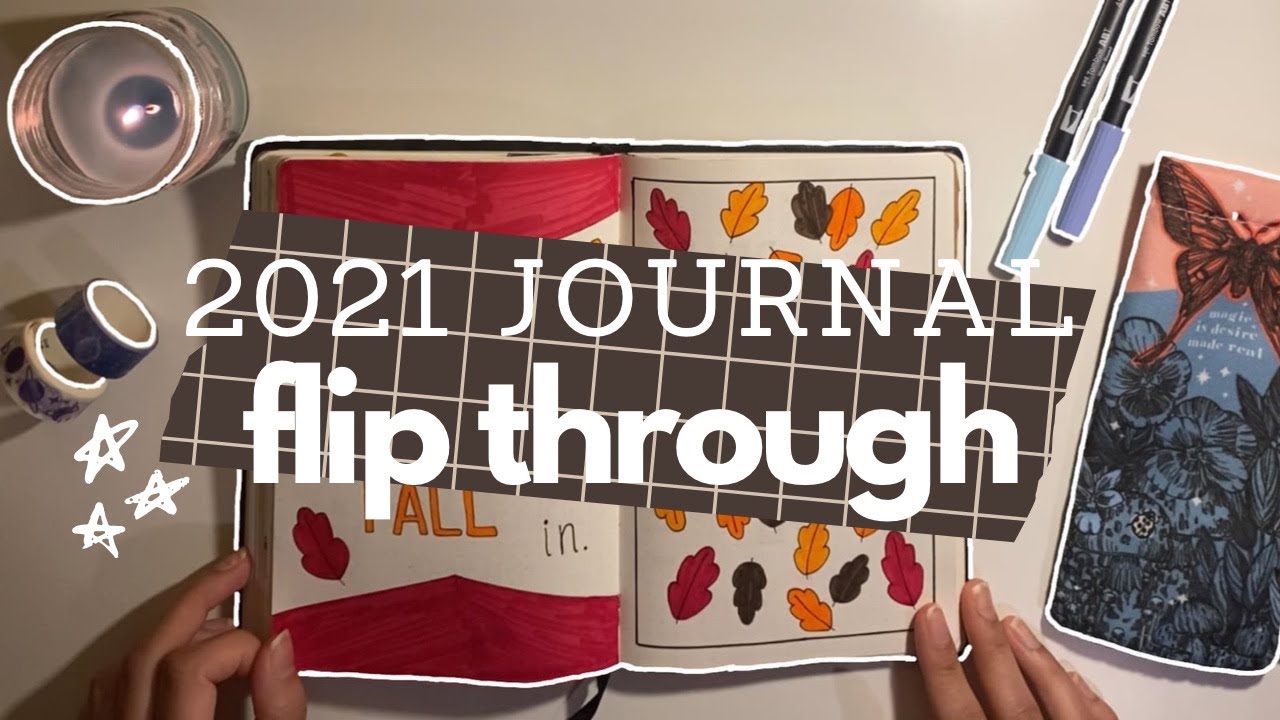 2021 READING JOURNAL FLIP THROUGH