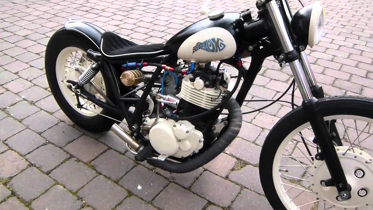SR 500 Bobber start up