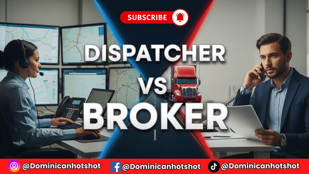 Hotshot en español / Broker vs Dispatcher. Cuáles son las diferencias y sus funciones 
