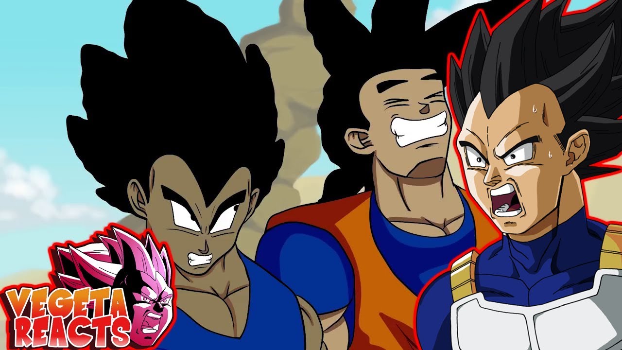 Vegeta Reacts To If Goku and Vegeta were BLACK part 3! (DBZ Parody)
